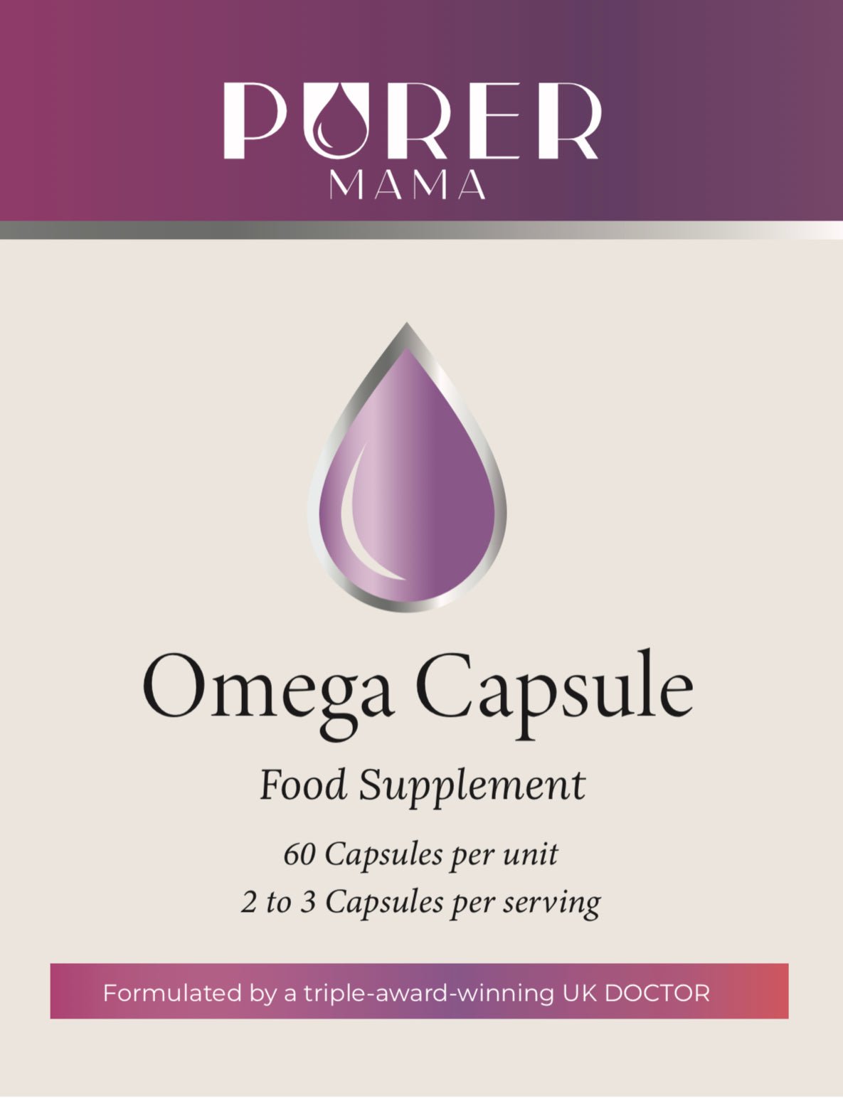 The Omega Capsule - PurerMama UK